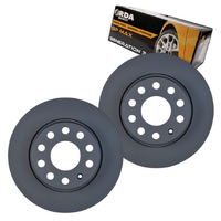 REAR BRAKE ROTORS + PADS for VOLKSWAGEN GOLF 7 1.4L Turbo 2012-2020 *1KE RDA8122