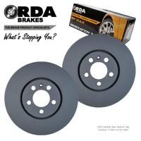 FRONT BRAKE ROTORS + PADS for VOLKSWAGEN POLO 6C 1.2L 4cyl *1ZC 288mm 2014-2017 RDA7198