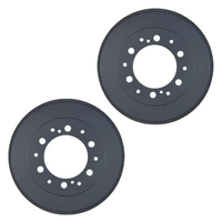 REAR BRAKE DRUMS for TOYOTA HIACE KDH200 2.5L TURBO DIESEL 2005 - 2010 RDA6797