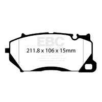 EBC BLUESTUFF FRONT BRAKE PADS for AUDI RSQ8 4MN 4.0L Bi-Turbo Hybrid V8 9/2019 Onwards DP52492NDX