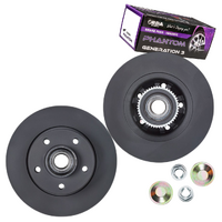 REAR DISC BRAKE ROTORS + PADS for RENAULT TRAFIC 1.9TD 2.0TD 2004-2014 RDA8244