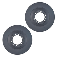 REAR BRAKE DRUMS for GREAT WALL V200/V240 2.0 Turbo Diesel 4WD 2011-2014 RDA6558