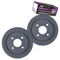 RDA REAR DISC BRAKE ROTORS + PADS for FORD FOCUS LR 1.8L 2.0L 2002-2005 RDA7933