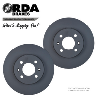 RDA FRONT DISC BRAKE ROTORS for KIA PICANTO JA 1.0L 1.2L 2017 Onwards RDA8670