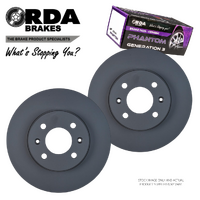 RDA FRONT DISC BRAKE ROTORS for KIA PICANTO JA 1.0L 1.2L 2017 Onwards RDA8670