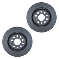 REAR BRAKE ROTORS for VOLKSWAGEN PASSAT 3C B6 R36 V6 PR 2EA 2007-2010 RDA7382