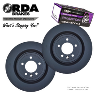 RDA8417 RDA REAR BRAKE ROTORS + PADS for LAND ROVER DISCOVERY 5 2.0TTD 2016-2020