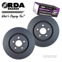 RDA8306 RDA FRONT BRAKE ROTORS + PADS for JEEP GRAND CHEROKEE WK SRT8 2012-2021