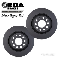 RDA7494 RDA REAR BRAKE ROTORS for AUDI A6 C6 3.0L Turbo Diesel V6 AWD 2006-2008