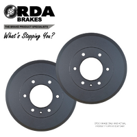 RDA6556 REAR BRAKE DRUMS for Holden Rodeo TF 3.2 V6 *With 295mm Drum* 1998-2003