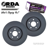 RDA7885 RDA FRONT DISC BRAKE ROTORS + PADS for VOLVO S40 T5 2.5L Turbo 2004-2012