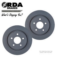 RDA7971 RDA REAR DISC BRAKE ROTORS for VOLVO S40 T5 2.5L Turbo 2004-2012