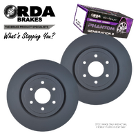 RDA8001 RDA FRONT BRAKE ROTORS + PADS for NISSAN NAVARA D40M STX-550 2011-2014