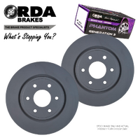 RDA7660 RDA FRONT BRAKE ROTORS + PADS for NISSAN NAVARA D40M *Spanish* 2009-2015