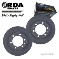 RDA8083 RDA FRONT BRAKE ROTORS + PADS for TOYOTA HILUX GUN126 2.8TD 2015 Onwards