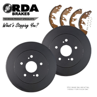 RDA6822 RDA REAR BRAKE DRUMS + SHOES for SUZUKI GRAND VITARA JT JB 4WD 2005-2018