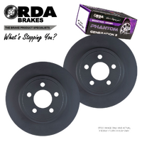 RDA7964 RDA REAR BRAKE ROTORS + PADS for Chrysler 300c/300 Excl. SRT 2006-2021