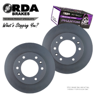 RDA8250 RDA FRONT BRAKE ROTORS + PADS for Ford Ranger PX/PXII/PXIII 2011-2022