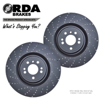 RDA8453 RDA CROSS DRILLED FRONT BRAKE ROTORS for MERCEDES-BENZ AMG GLA45 X156 2.0T