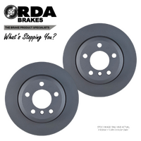 RDA8005 RDA REAR DISC BRAKE ROTORS for BMW X5 xDrive E70 3.0TD 2008-2013