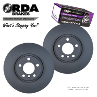 RDA8006 RDA FRONT DISC BRAKE ROTORS + PADS for BMW X5 xDrive E70 3.0TD 2008-2013