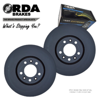 RDA7465 RDA FRONT DISC BRAKE ROTORS + HD PADS for FIAT SCUDO 2.0L Turbo Diesel