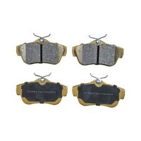 RDX2147 RDA EXTREME REAR BRAKE PADS for FIAT SCUDO 2.0L Turbo Diesel 2008-2015