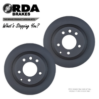 RDA7998 RDA REAR DISC BRAKE ROTORS for AUDI Q7 4L 3.0L TD V6 PR 1KF 2011-2015