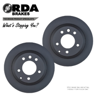 RDA7998 RDA REAR BRAKE ROTORS for VOLKSWAGEN TOUAREG 7L/7P 3.0L TDi V6 2006-2018