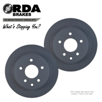 REAR DISC BRAKE ROTORS for NISSAN X-TRAIL T30 T31 2.5L 2001-2013 RDA7657 RDA