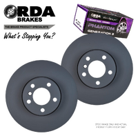 RDA8004 RDA FRONT BRAKE ROTORS + PADS for BMW X5 F15 3.0 TD *332mm 2013-2018