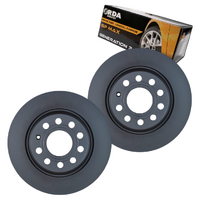 RDA8222 RDA REAR BRAKE ROTORS + PADS for VOLKSWAGEN PASSAT 2.0TD 2009-2013