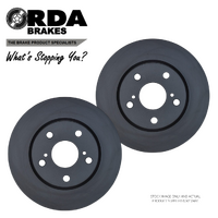 RDA8124 RDA FRONT DISC BRAKE ROTORS for TOYOTA RUKUS AZE151R 2.4L 2010-2015