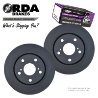 RDA8124 RDA FRONT BRAKE ROTORS + PADS for TOYOTA RUKUS AZE151R 2.4L 2010-2015