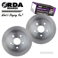 RDA8185 RDA REAR DISC BRAKE ROTORS + PADS for TOYOTA RUKUS AZE151R 2.4L 2010-2015