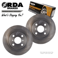 FRONT BRAKE ROTORS + GP PADS for TOYOTA STARLET EP82 1.3 Turbo 1989-1995 RDA695