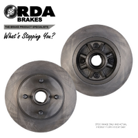 REAR DISC BRAKE ROTORS for TOYOTA STARLET GT EP82 1.3 Turbo 1989-1995 RDA696