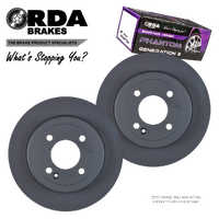 RDA8189 RDA REAR BRAKE ROTORS + PADS for KIA RIO UB 1.4L 1.6L 2011-2016