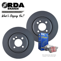 RDA7352 RDA FRONT BRAKE ROTORS + PADS for MINI COOPER R50/R52/R53 1.6L 2004-2008